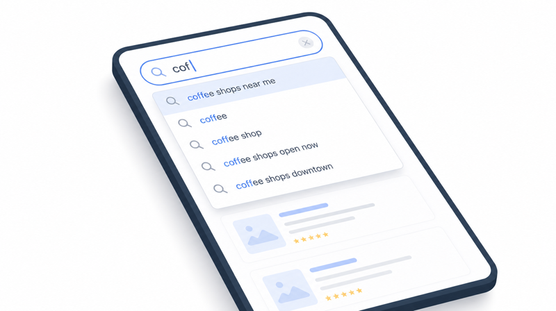 Live Site Search